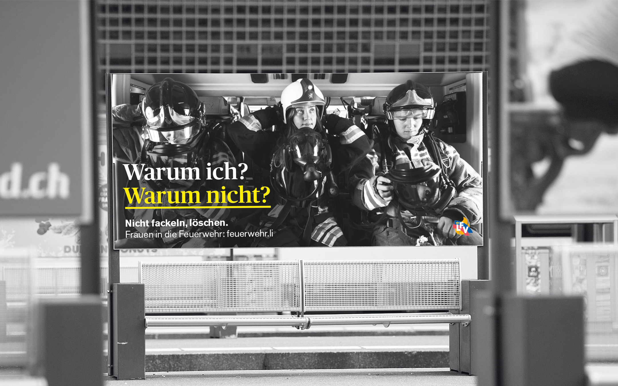 Feuerwehr-Liechtenstein-Kampagne